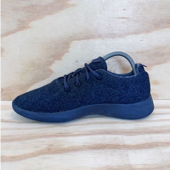 Allbirds - Wool Dolphin Comfort - Running Shoes - Black - Men's - M8 - WR/M8 - Picture 4 of 9